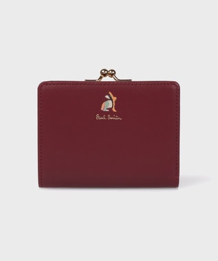 Paul Smith マーケトリースワールラビット がま口2つ折り財布