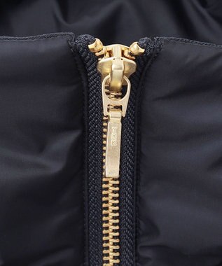 23区 【洗える】シレータフタ コンパクト ダウンコート ネイビー系