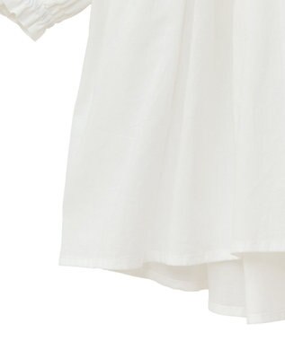 Green Parks ピンタックブラウス White