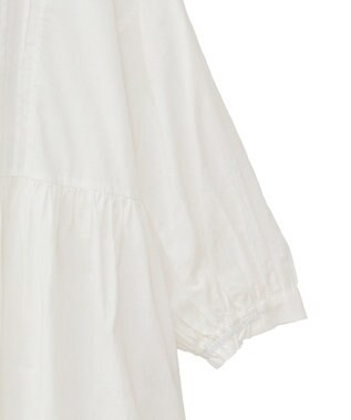 Green Parks ピンタックブラウス White