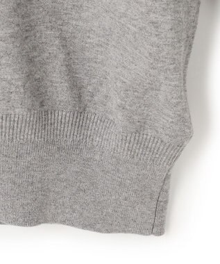 J.PRESS MEN 品よく暖かで首元からスマートに【ストレッチ / イージーケア】【FLEX YARN】タートルネック ニット ライトグレー系