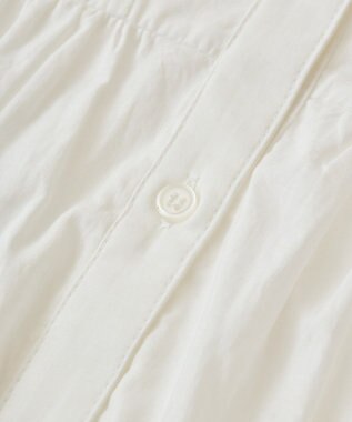 Green Parks ピンタックブラウス White