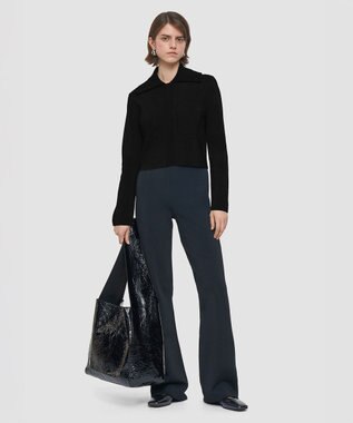 JOSEPH ミラノニットストレッチ　ショートジャケット Black