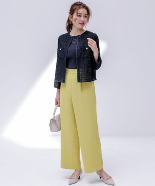 ANY SIS 【UVカット・洗える】コクーンスリーブ プルオーバー ネイビー