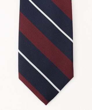 J.PRESS MEN オーセンティック / レジメンタル ネクタイ ネイビー系2