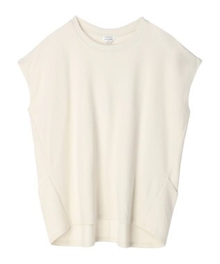 AMERICAN HOLIC キレイＣｏｔｔｏｎフレンチスリーブカットプルオーバー Ivory