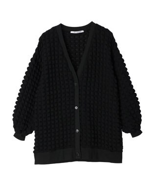 Green Parks ・ＲＡＹ　ＣＡＳＳＩＮ　ポップコーンカーディガン Black