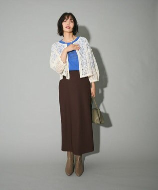 Green Parks ２ＷＡＹ　コードレースブラウス Ivory