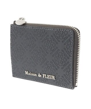 Maison de FLEUR FLEURモノグラムフラグメントケース Charcoal Gray