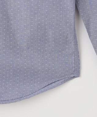 JOSEPH ABBOUD 【オーガニックコットン使用】 オーガニックコットンドビーシャツ サックスブルー系7