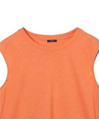 JOSEPH 【洗える】コットンシルク　ジャージータンクトップ Sun down