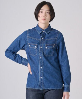 Ripo trenta anni DENIM STANDARD SHIRT INDIGO