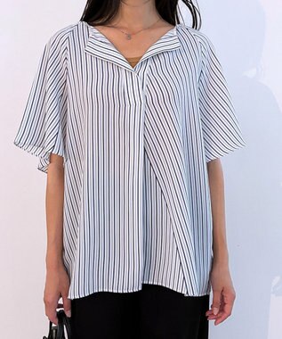 ONWARD Reuse Park 【23区】ブラウス春夏 ブルー