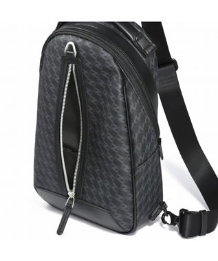 ZERO HALLIBURTON  ZH-モノグラム ショルダーバッグ 7L 630g 81523 ブラック