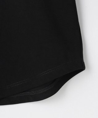組曲 【WEB限定】ソフトダンボール フリルカットソー ブラック系