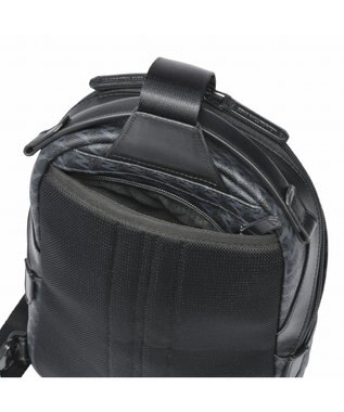 ZERO HALLIBURTON  ZH-モノグラム ショルダーバッグ 7L 630g 81523 ブラック