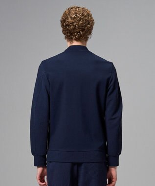 JOSEPH HOMME 【オリジナル素材】ライトタックジャージー ジップアップブルゾン ネイビー系