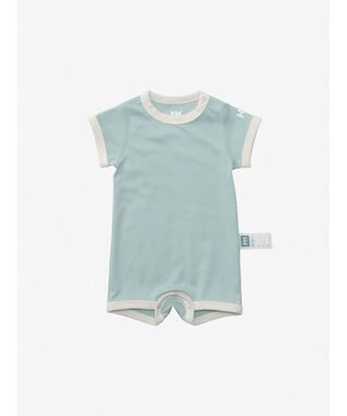 HELLY HANSEN 【３点セット・抗菌防臭・BOX付き】マイファーストHHマリンロンパースセット ショアグリーン