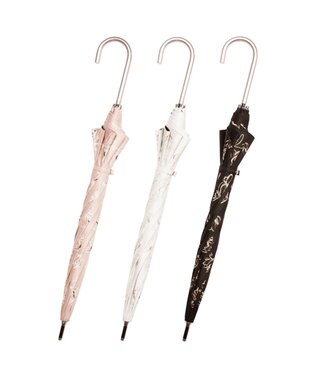 UNBILLION cache nez / チューリッププリントバルーンショートパラソル ホワイト