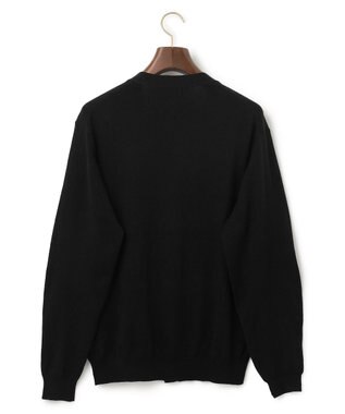 J.PRESS MEN ハイゲージ ニット カーディガン ブラック系