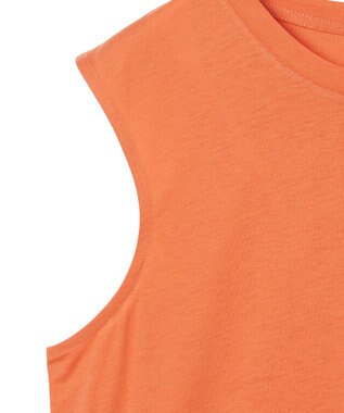 JOSEPH 【洗える】コットンシルク　ジャージータンクトップ Sun down