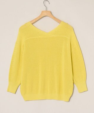 ONWARD Reuse Park 【組曲】ニット春夏 イエロー