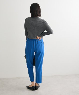 Green Parks 袖口金釦リブニットプルオーバー Gray Mixture