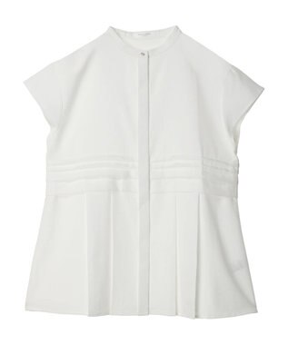 Green Parks プリーツヘムタックチュニック Off White