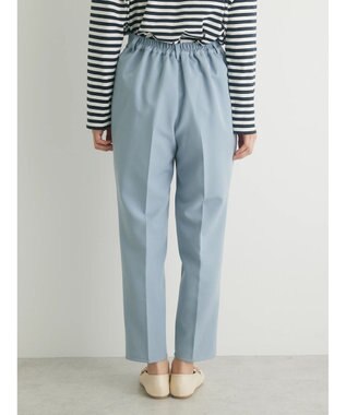 Green Parks きれいシルエットパンツ Sax