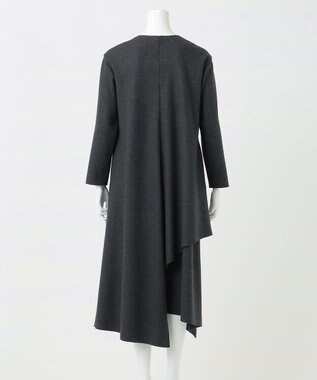 23区 【髙橋リタさんコラボ】ファインウールジャージー イレヘム ワンピース グレー系