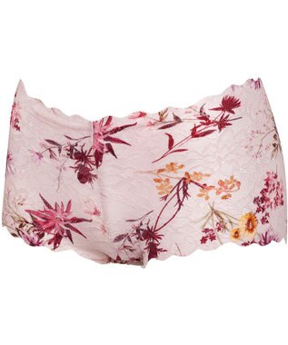 WACOAL ショーツ 【GOCOCi ゴコチ】 CGG297とペア 肌あたりのやさしいレース アウターにひびきにくい はきこみ丈あさめ レディース PGG197 /ワコール ピンク