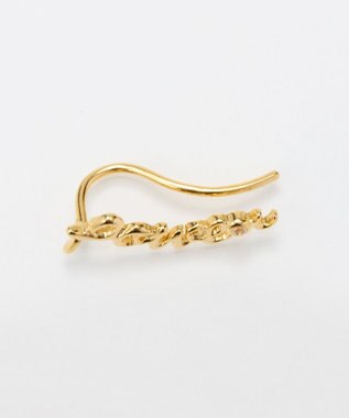 Phoebe ラッキーレターピアス&イヤリング(パワー)/片耳 ゴールド