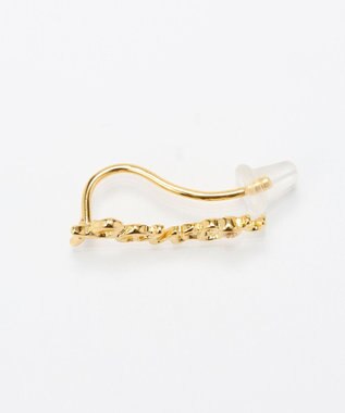 Phoebe ラッキーレターピアス&イヤリング(パワー)/片耳 ゴールド