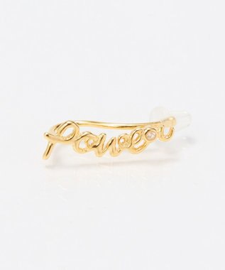 Phoebe ラッキーレターピアス&イヤリング(パワー)/片耳 ゴールド