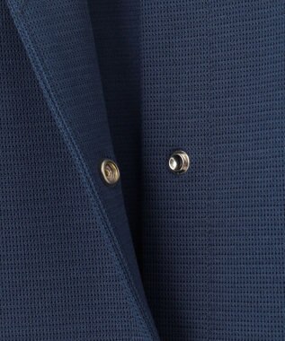 J.PRESS LADIES ミラノリブ カーディガン ダルブルー系