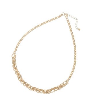 AMERICAN HOLIC ツイストチェーンネックレス Gold