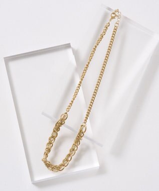 AMERICAN HOLIC ツイストチェーンネックレス Gold