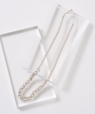 AMERICAN HOLIC ツイストチェーンネックレス Silver