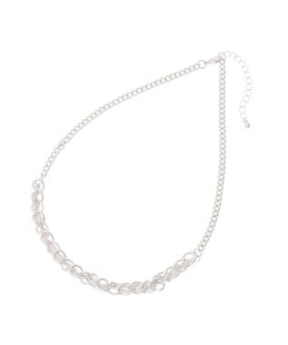 AMERICAN HOLIC ツイストチェーンネックレス Silver