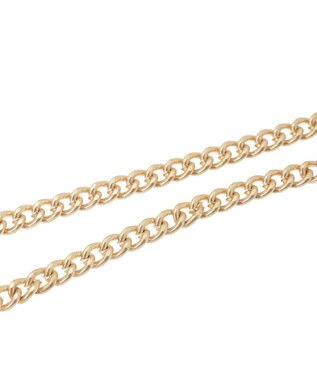 AMERICAN HOLIC ツイストチェーンネックレス Gold