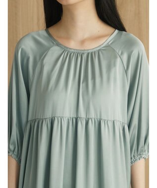 Green Parks armonia．ティアード切り替えワンピース Mint