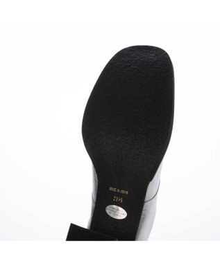 MODE ET JACOMO <D'ICI>クラシカルチャンキーヒールミュール シルバー