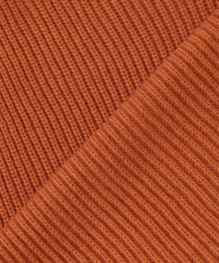 ANY 【洗濯機可】ウールブレンドクロップドニット オレンジ