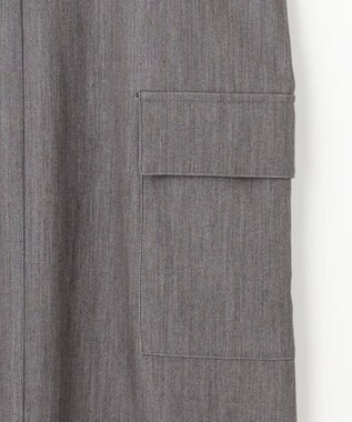 SHARE PARK LADIES TRストレッチジャンスカ ライトグレー系