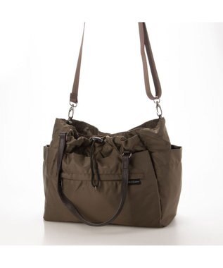 Y'SACCS 【Y’SACCS vous et】ポーチ付き3WAYトート カーキ