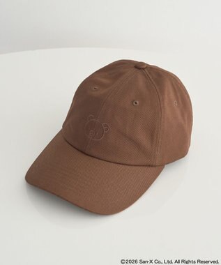 earth music&ecology 【予約】リラックマ×earth ワンポイント刺?キャップ