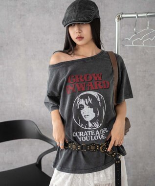 WEGO ２WAYグラフィックワンショルBIGT 柄6