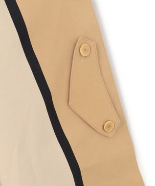 JOSEPH ボンテッドマック　Aラインコート Safari