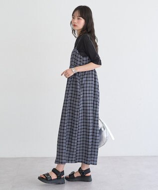 earth music&ecology ハイショクメロートップス Black