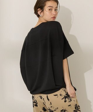 AMERICAN HOLIC 【WEB限定】【UVカット＋接触冷感】 コクーンカットプルオーバー Black